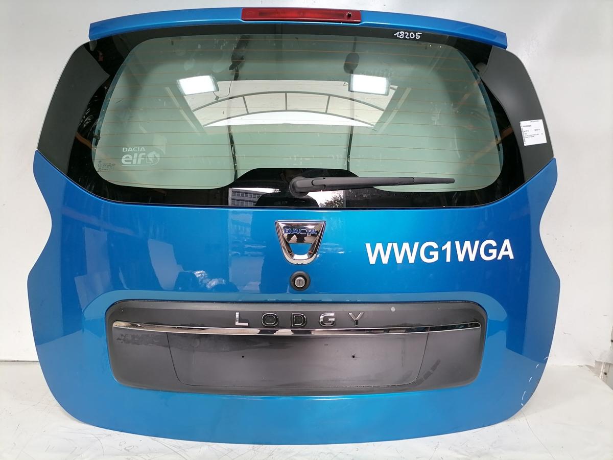 Dacia Lodgy original Heckklappe mit Heckscheibe Blau Bj.2018